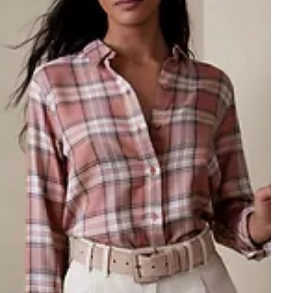 Boyfriend flannel shirt